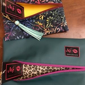 Set of 2 makeup junkie bags